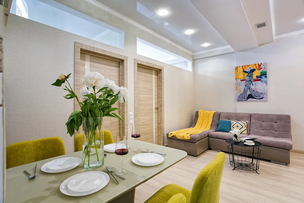 В самом центре с видом на море