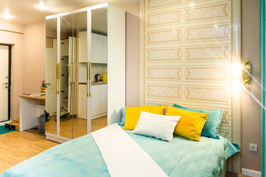 Свежая квартира в новом доме в ЖК