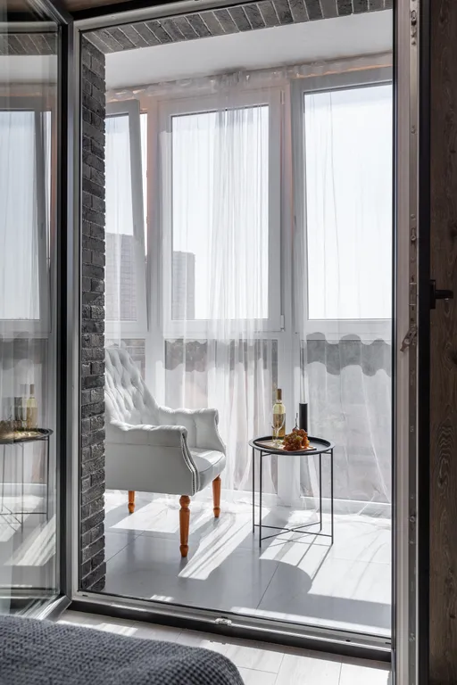 Современный апартамент с видом на парк Челюскинцев