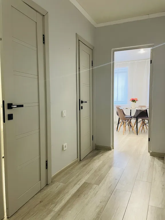 Просторная квартира с кухней-эркер