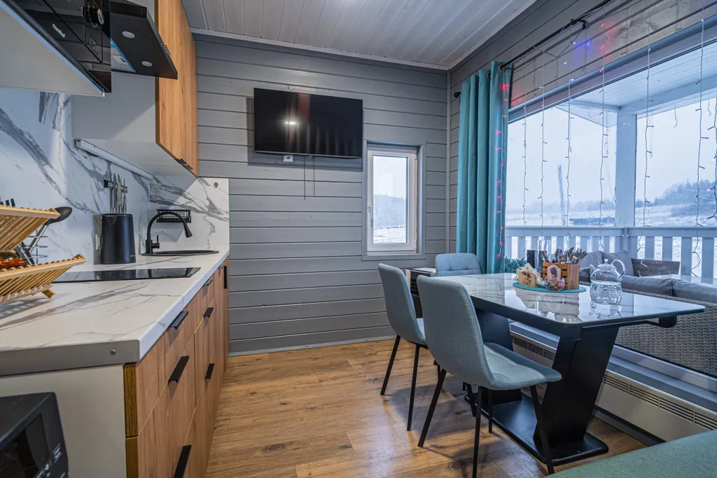 Современный дом с банным чаном "Lavanda House"  в Карелии