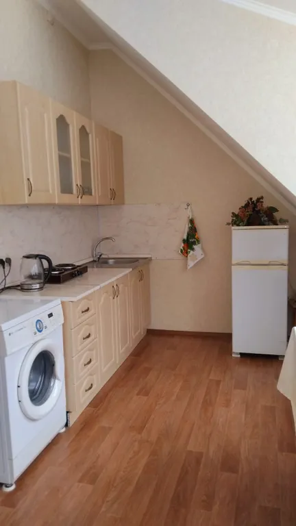 Просторная однушка в центре Домбая