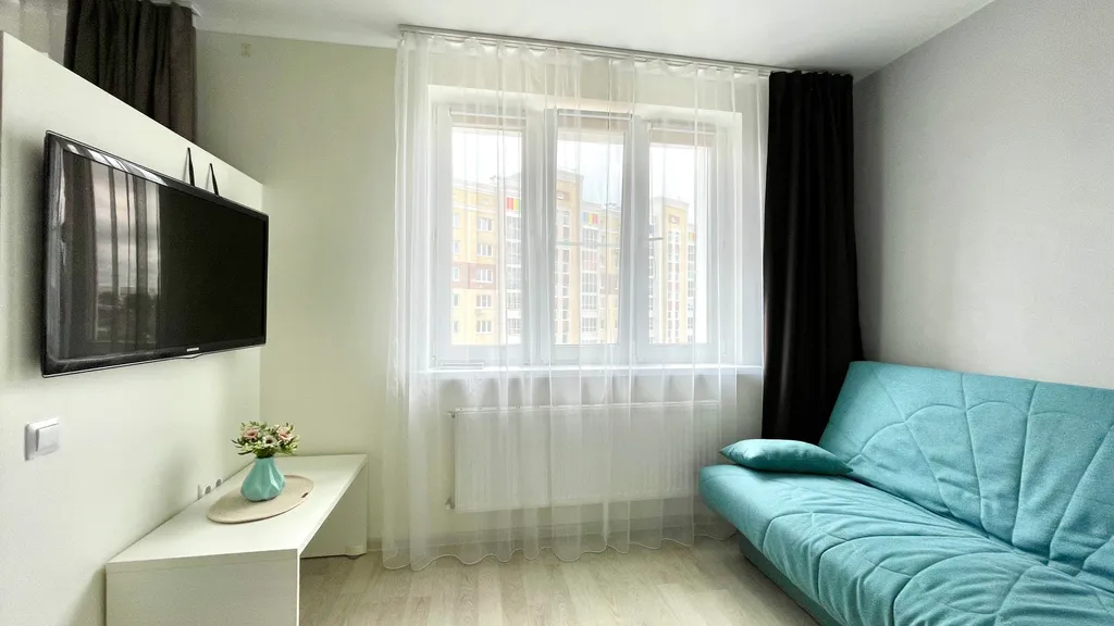 Квартира с дизайнерским ремонтом и кондиционером в центре города