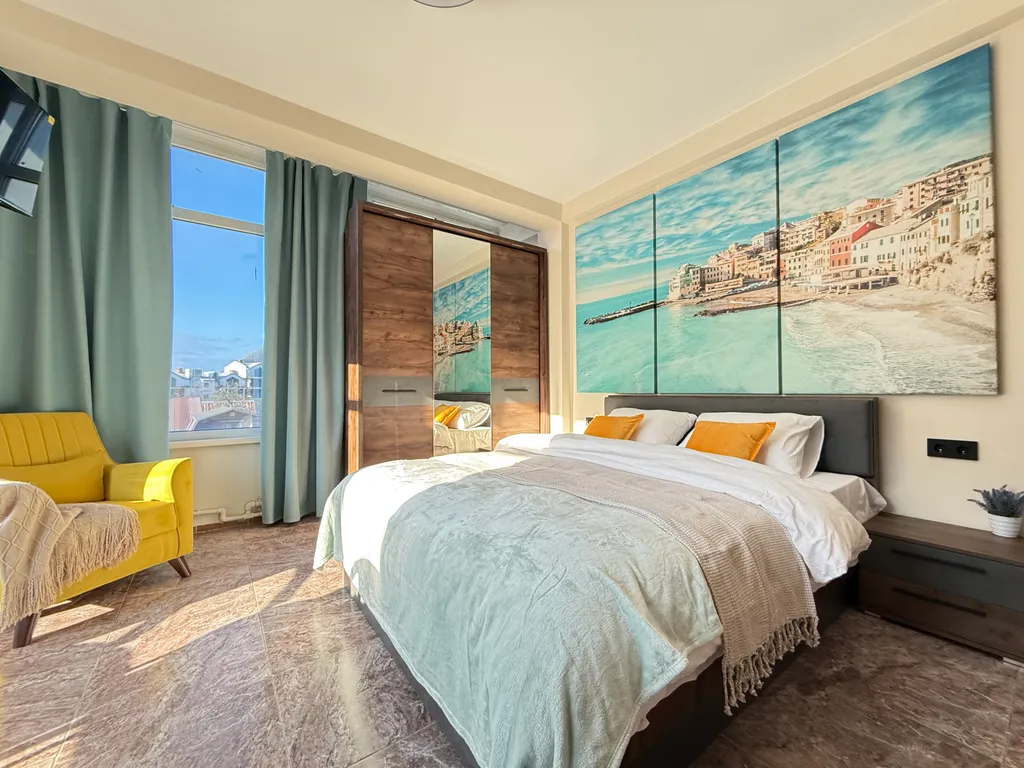 Квартира с шикарным видом на горы в центре Красной поляны