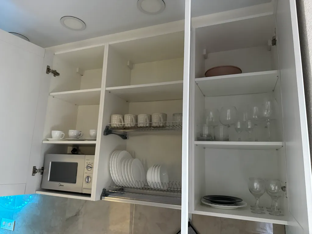 Пушка-евродвушка с видом на горы и Мариотт