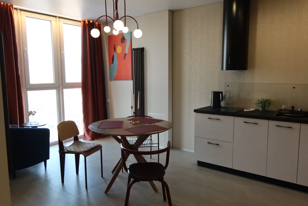 Квартира Видовая дизайнерская студия, 24 этаж, самозаселение — аренда посуточно в Липецк