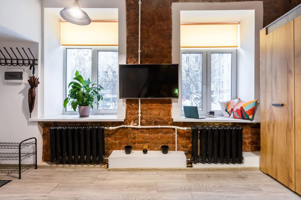 2уровневая стильная квартира