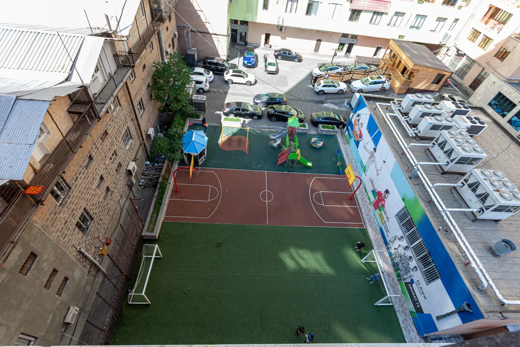 Квартира в центре с красивым видом с балкона