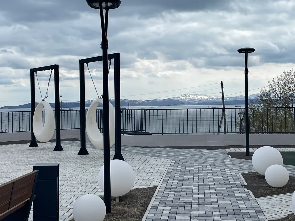 Апартаменты «Sea- Lounge», вид на Тихий океан, лес, горы и город