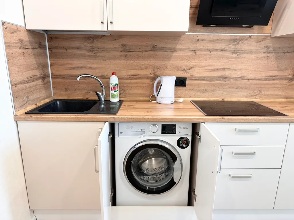 Современная однокомнатная квартира в самом сердце жизни города