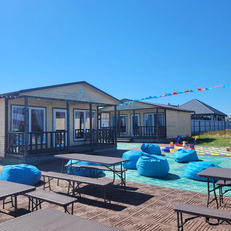 Коттедж Эко домик с кухней и верандой — аренда посуточно в Приморский