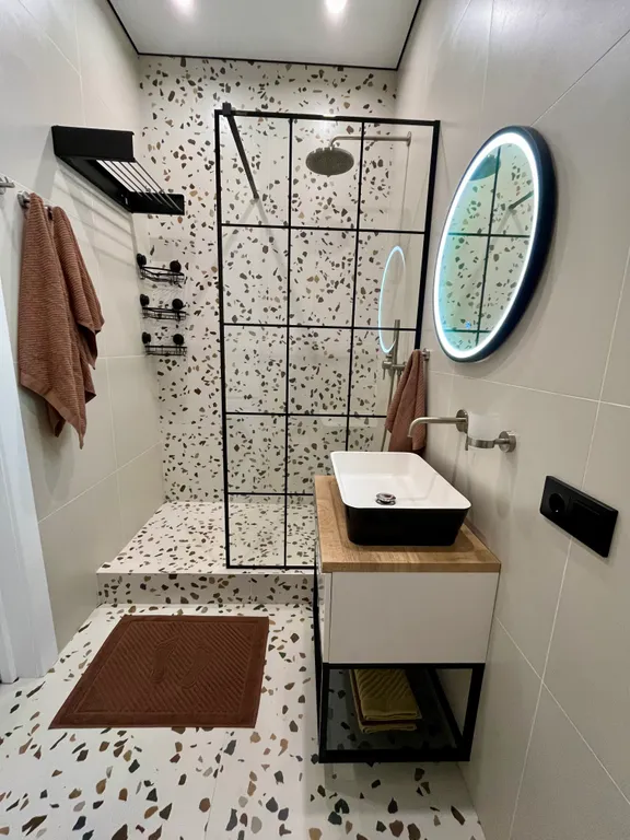 Квартира Квартира Стильная студия на первой линии у моря — Зеленоградск