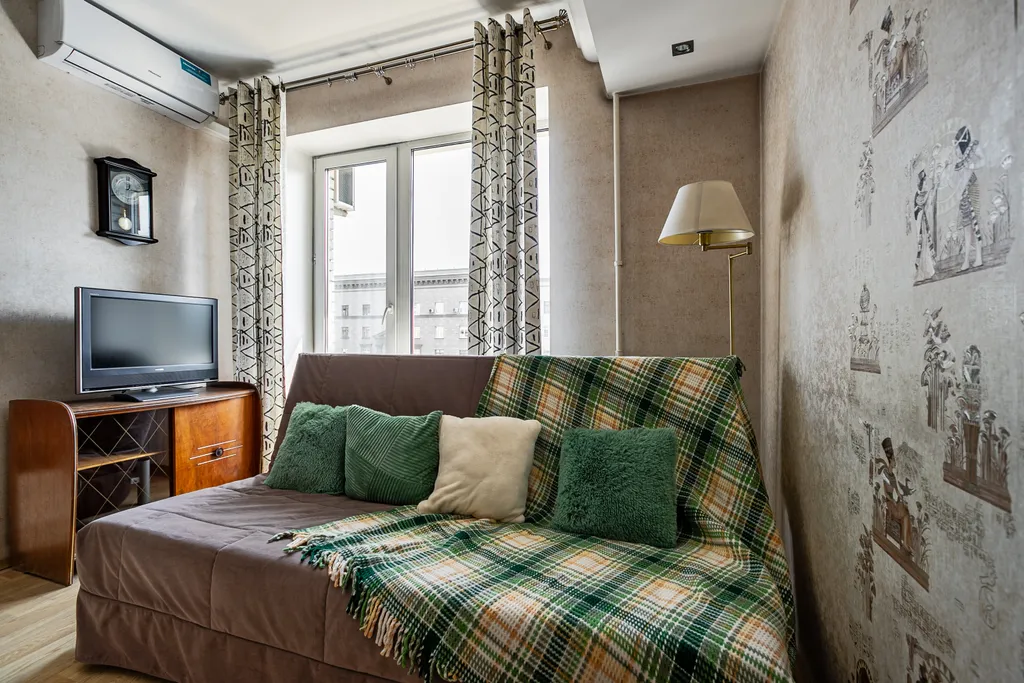 Квартира Квартира Двухкомнатная на станции метро Киевская — Москва