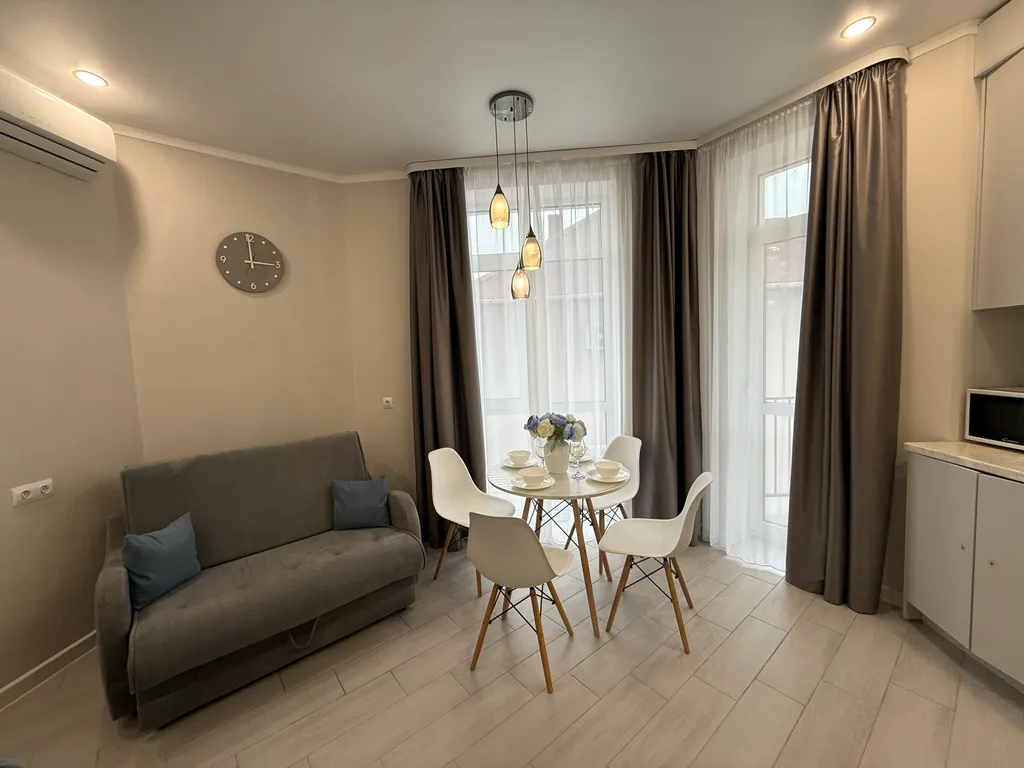 Квартира Квартира Студия с балконом и видом на море — Адлер