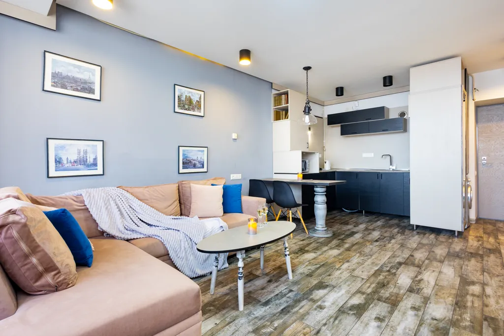 Уютная двухкомнатная квартира в центре города