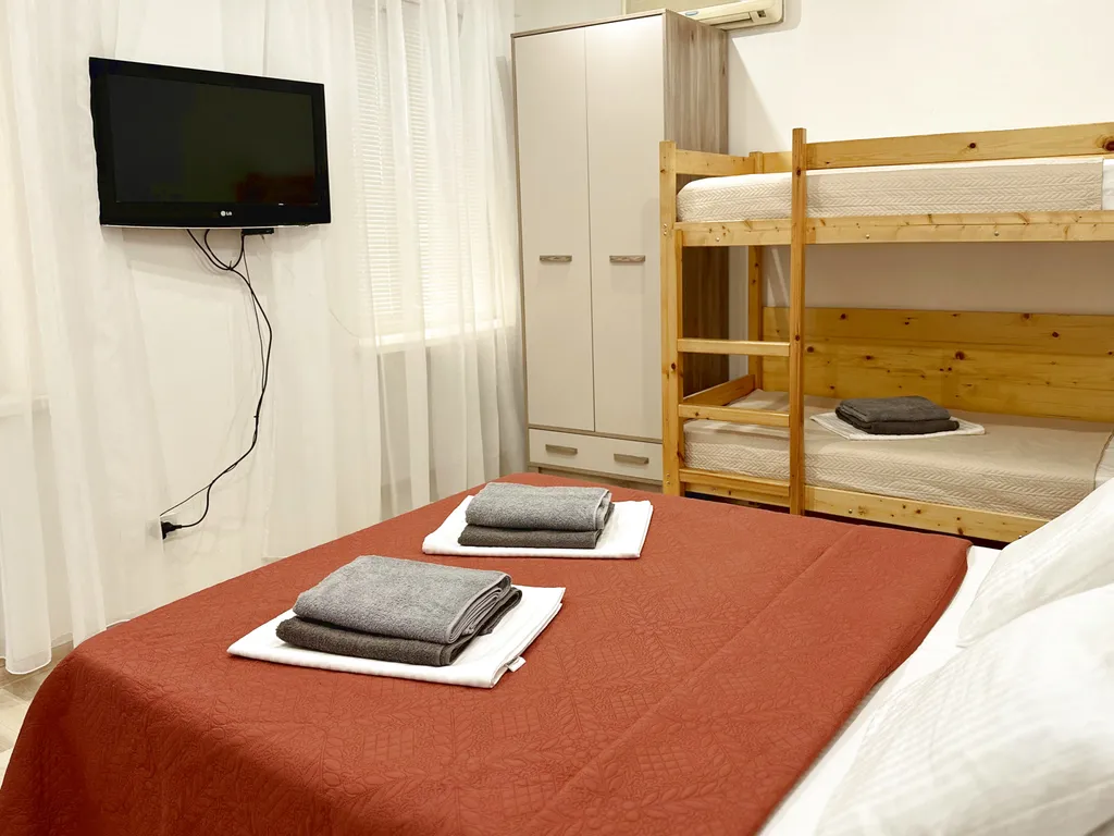 Апартамент для семьи с парковочным местом