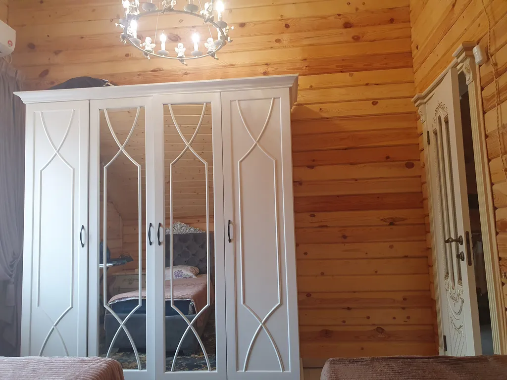 Уютный загородный дом из бруса с баней и чаном на дровах