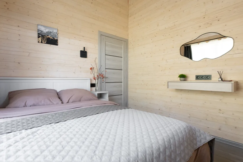 2-комнатный котедж на границе с лесом, 57м²