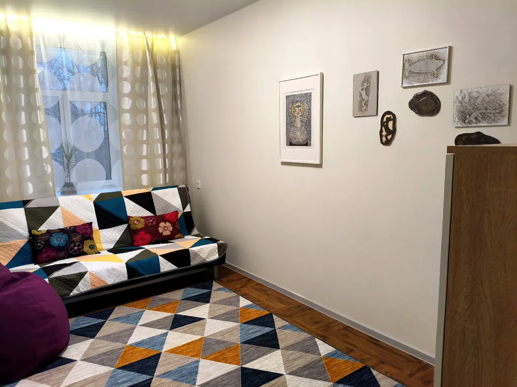 Просторная квартира в центре у озера