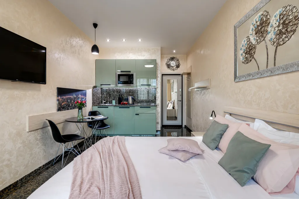 Квартира Квартира Студия из гранита — Москва