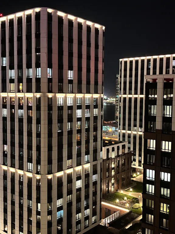 Стильная квартира с кинопроектором