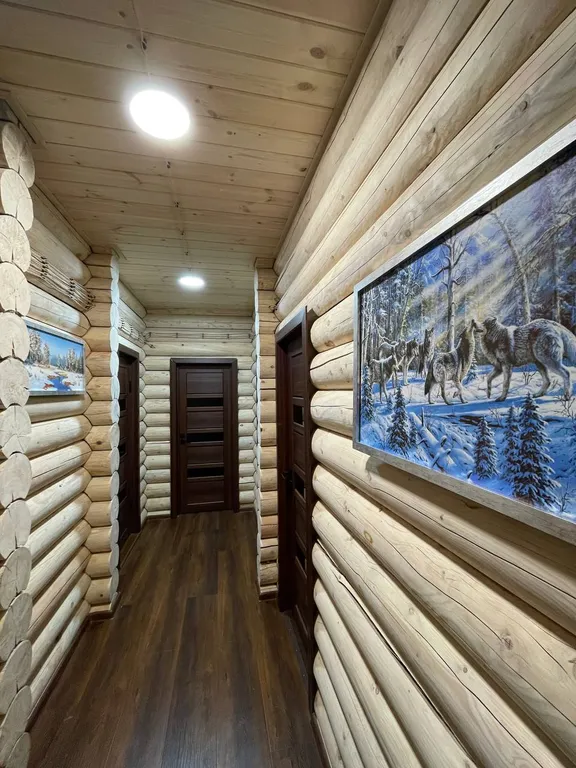 Домик в лесу для большой компании