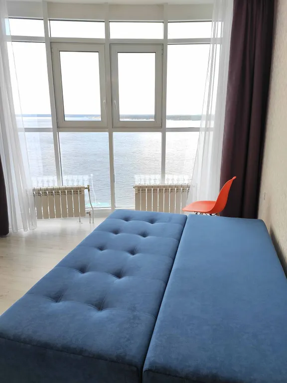 Квартира на берегу Волги с видом на залив и реку