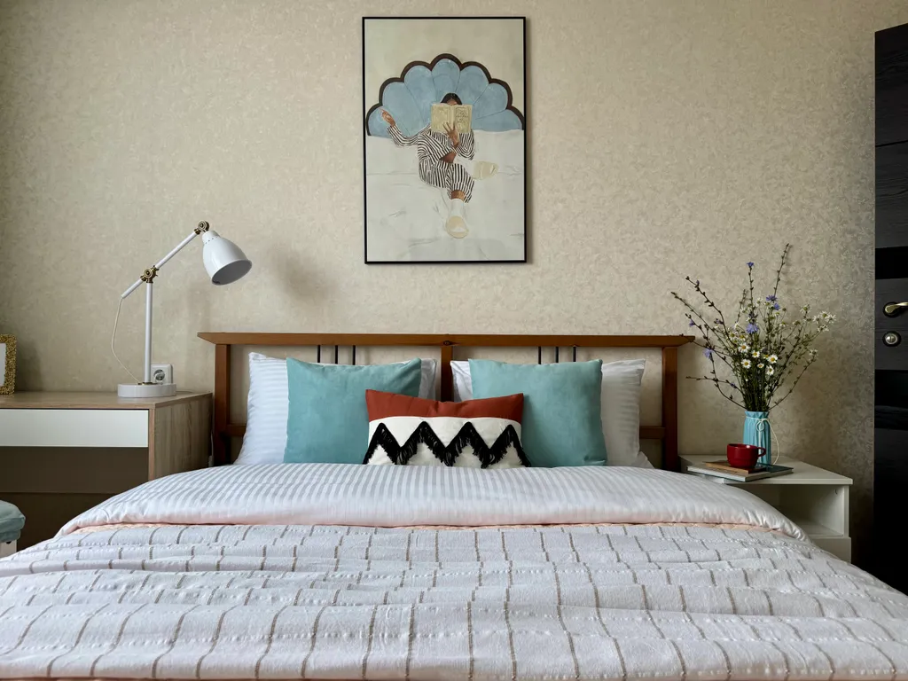 Семейная ретро квартира с видом на лес