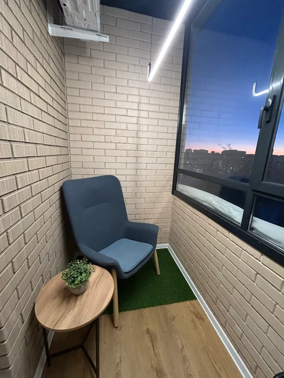 Уютная студия у ТРЦ Талисман с барбекю зоной