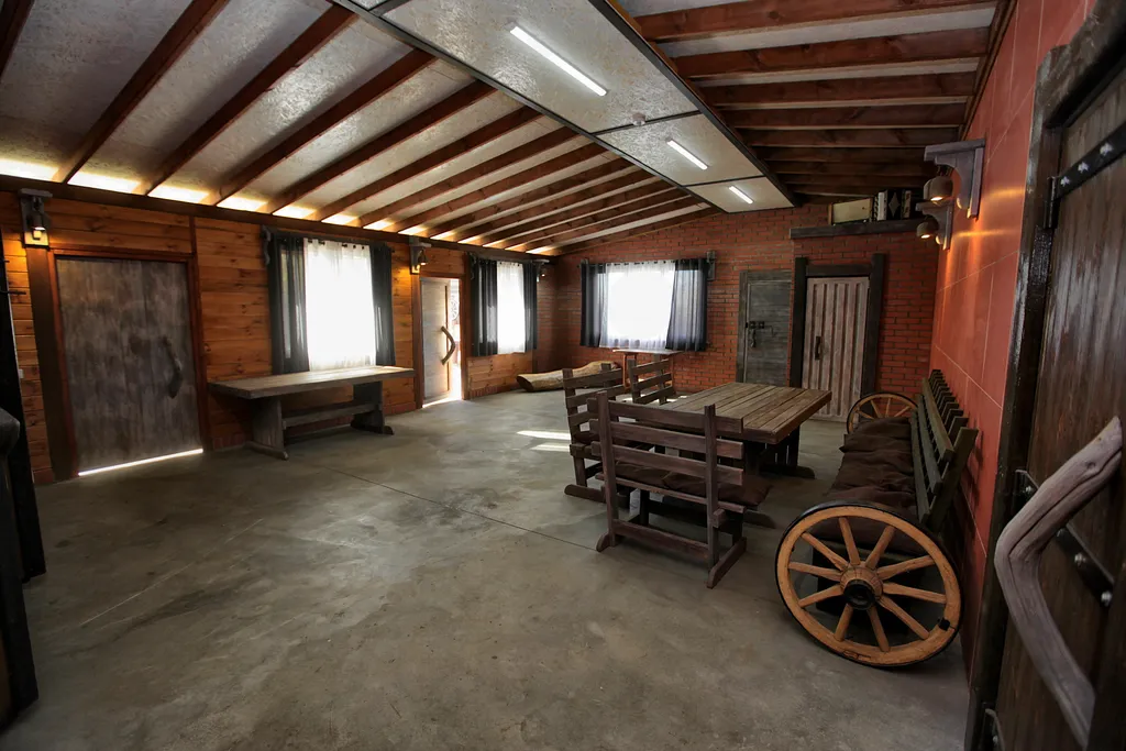 Дом с камином