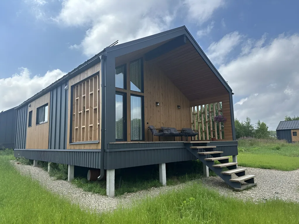 Коттедж Загородный шестиместный дом у леса Berezkino Village — Можайск