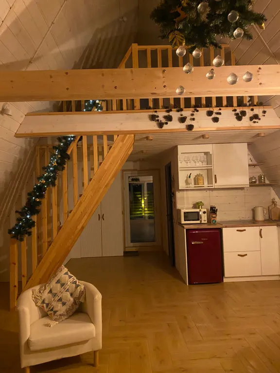 Дом А-фрейм в Завидово