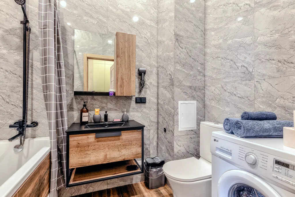 1-комнатная возле набережной в старом центре Астаны