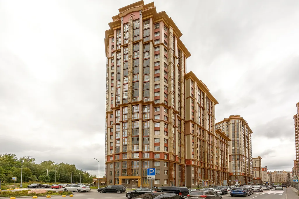 Стильная квартира с панорамными окнами в ЖК Рассказово