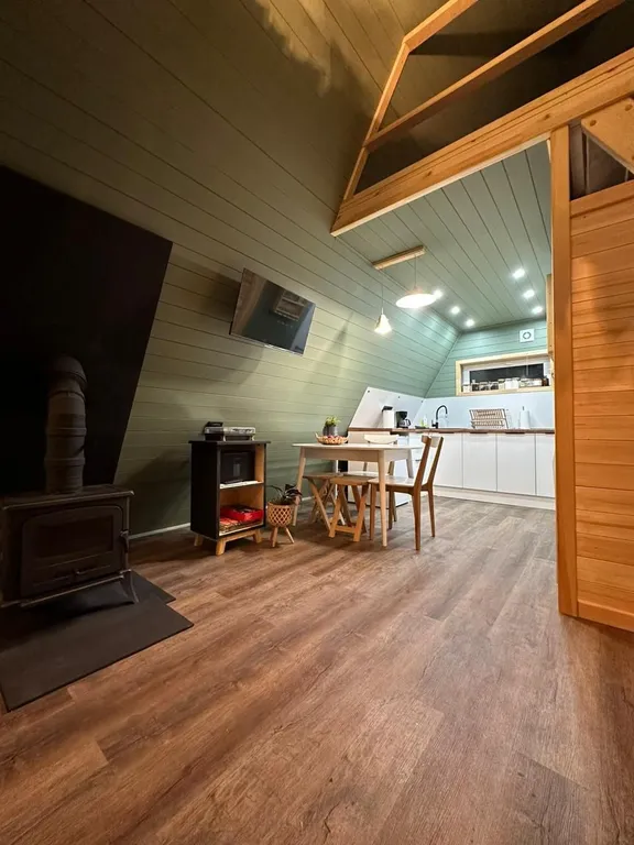 Видовой дом с камином