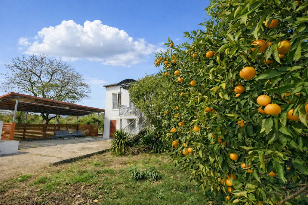 Коттедж Дом под ключ 70 м² в Сухуме, район Ачадара (Эшерская улица) | свой сад — Сухум