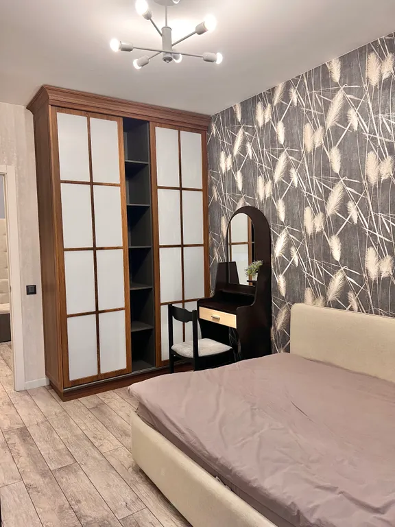 Стильная квартира с панорамными окнами