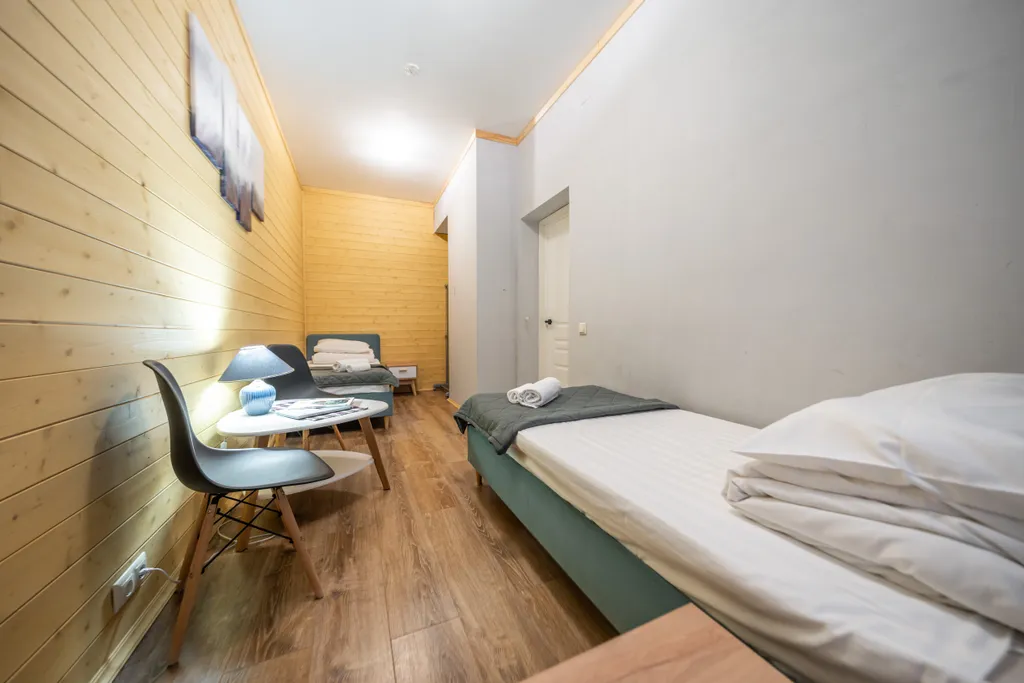 Уютные апартаменты с видом на лес