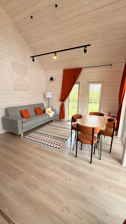 Уютный дом с чаном и мангалом Терракотовый