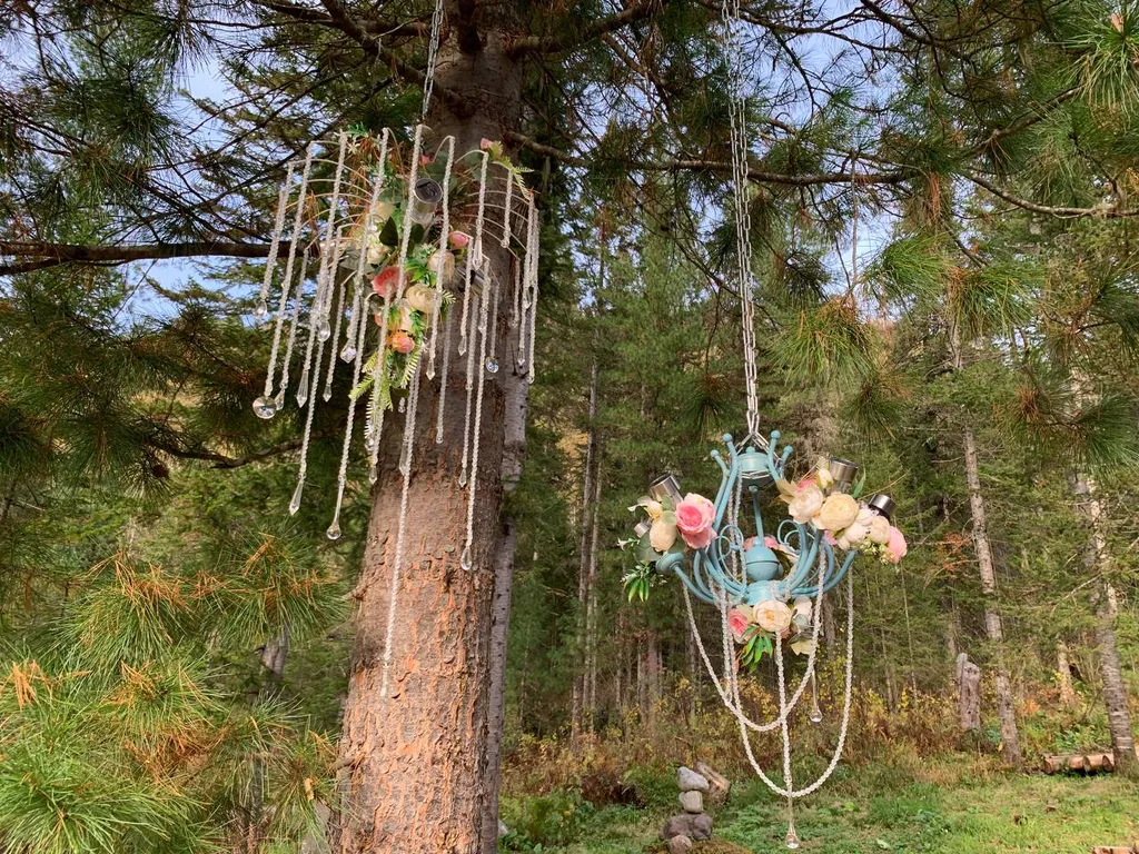 Домик для двоих на Алтае с видом на горы