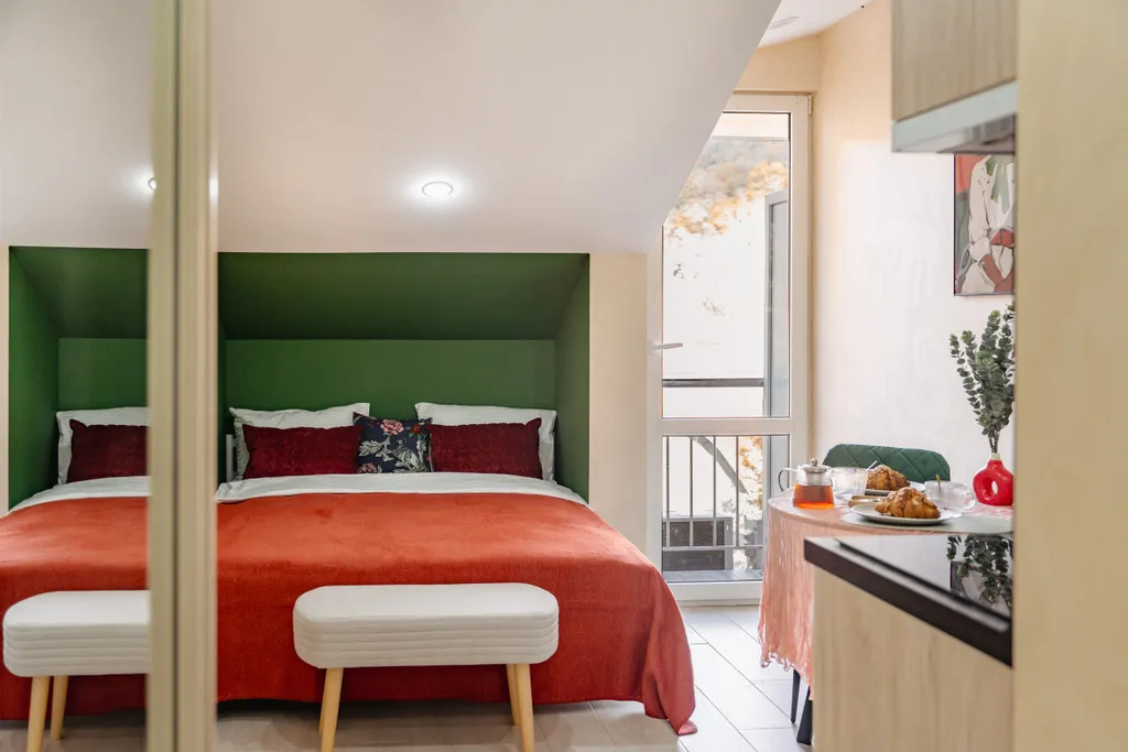 Студия Мацеста Грин с сауной и теплым бассейном