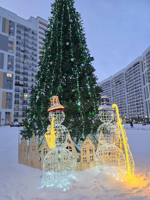 Квартира с красивым видом на город