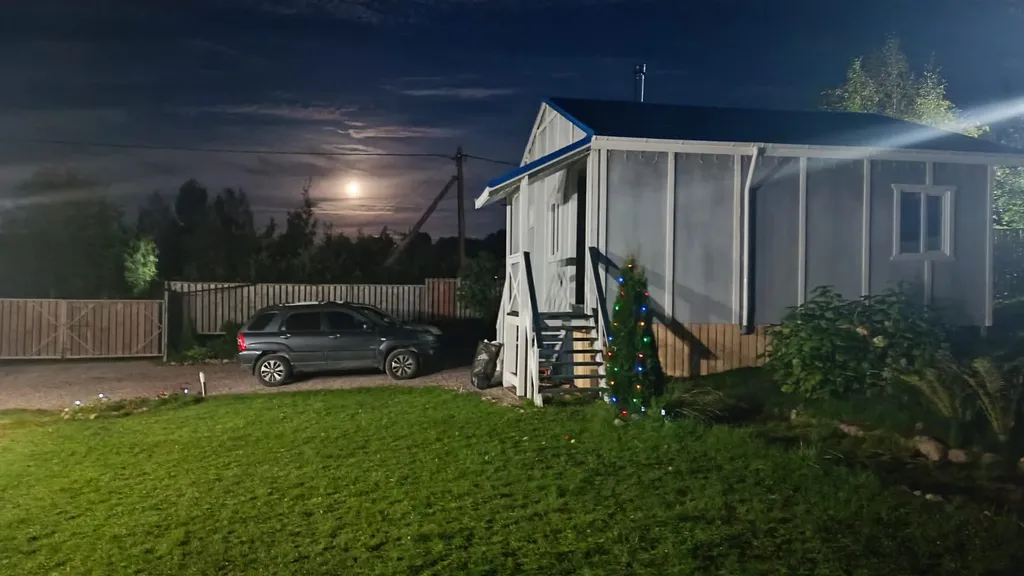 Дом-баня у родника