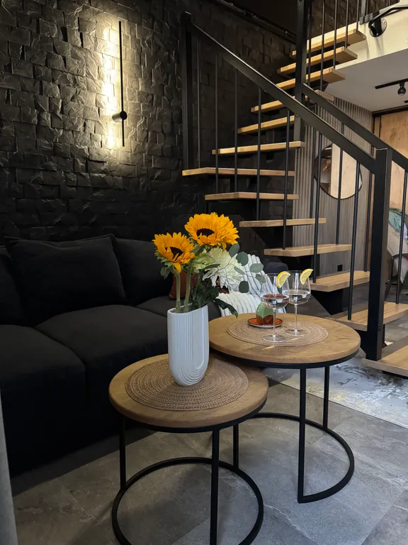 Двухуровневые апартаменты + пол-гамак