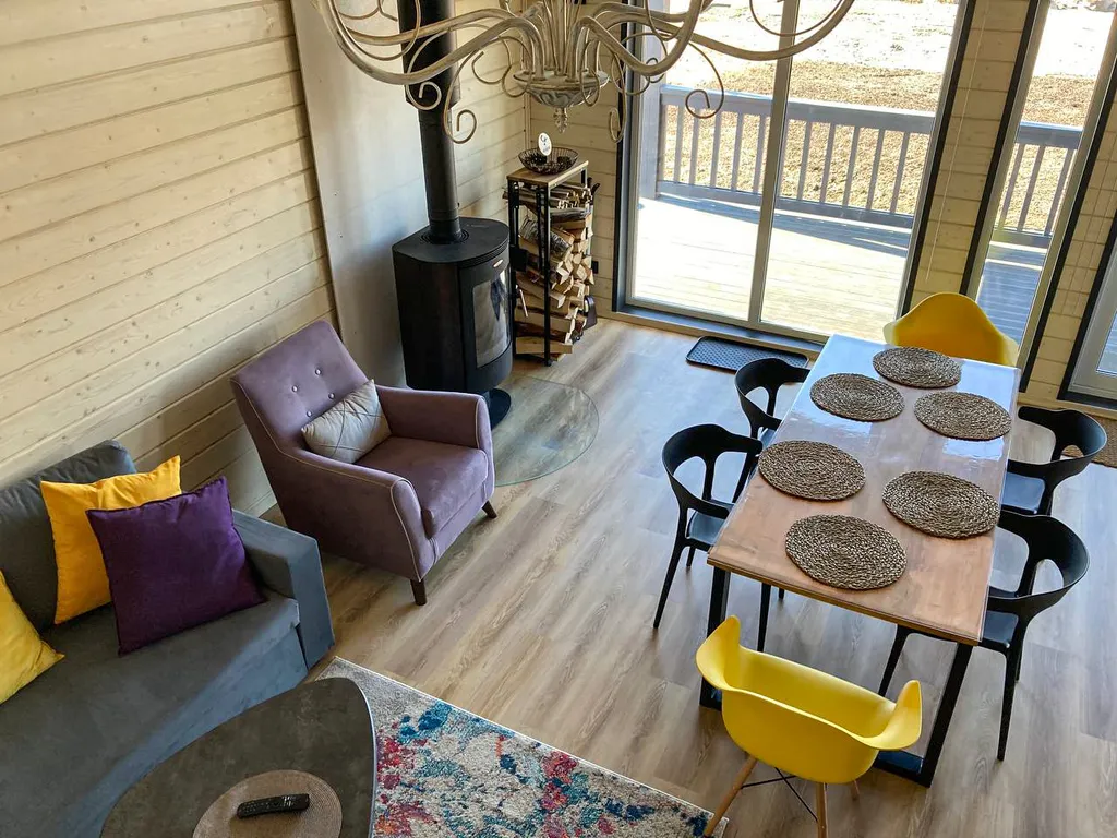 Уютный коттедж БарнХаус с сауной (включена) и сибирским чаном