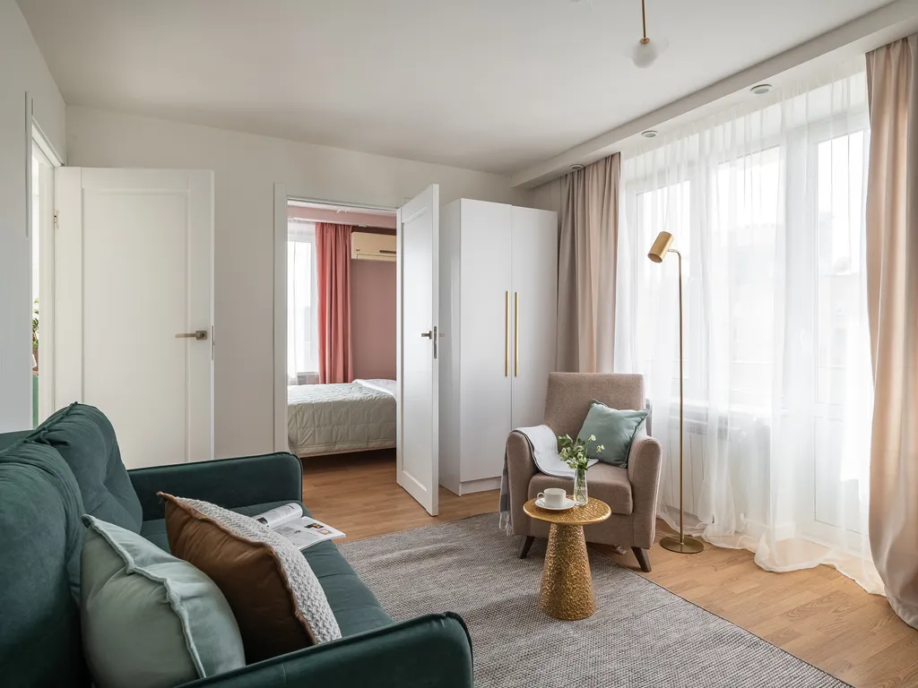 2-комнатная квартира Kvart-Hotel метро Белорусская