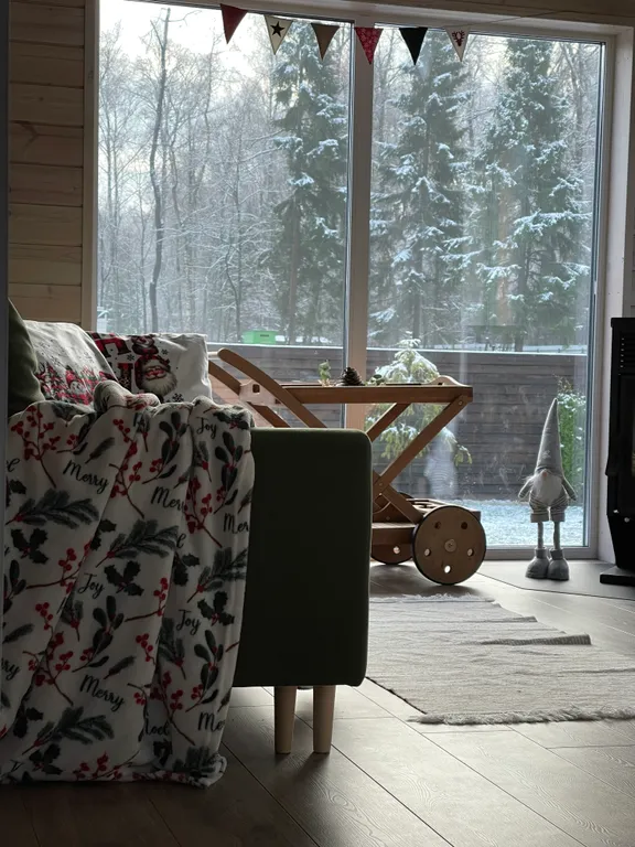 Отдых в доме в лесу с чаном и бассейном