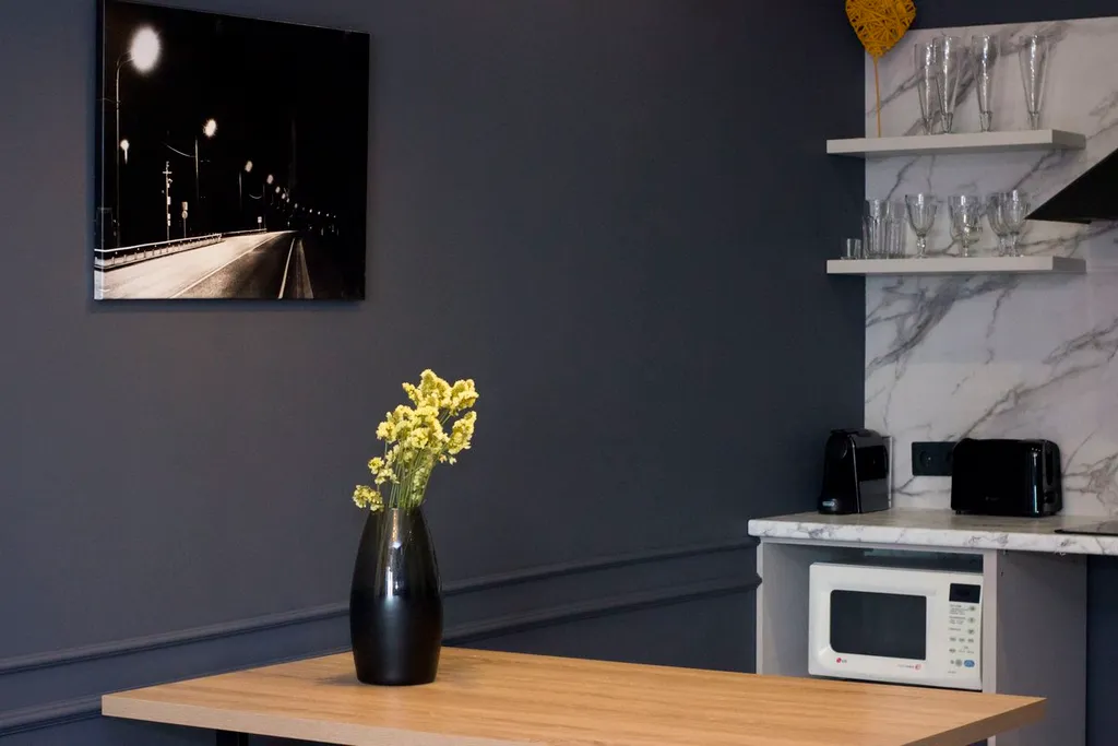 2-комнатная квартира в центре с видом на город