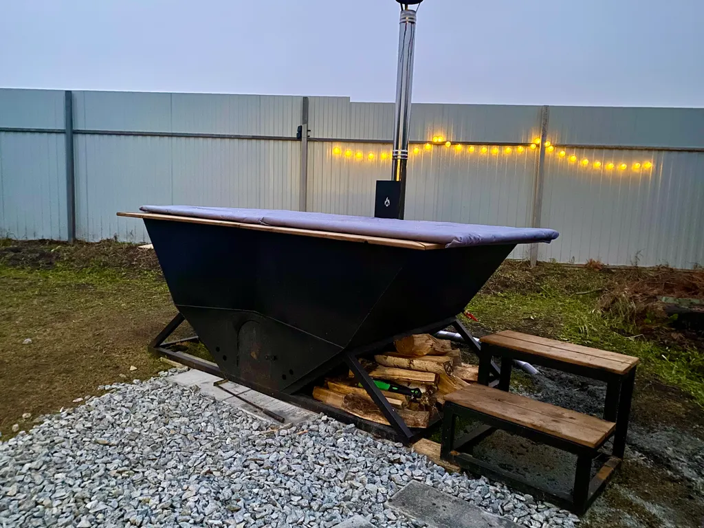 Домик с чаном и сауной