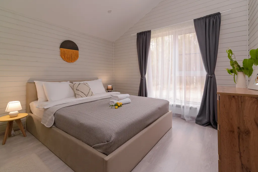 Уютный дом с 3 спальнями и кухней-гостиной